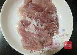 肉丝炒腐竹结的做法图解8