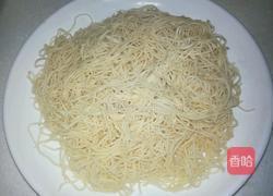 豆角肉丝蒸面的做法图解4
