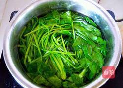 蒜香菠菜的做法图解4