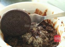 巧克力奥利奥熔岩马克杯蛋糕的做法图解12