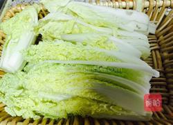 浇汁小白菜的做法图解1