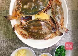 葱香螃蟹的做法图解1