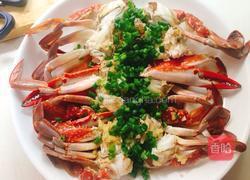 葱香螃蟹的做法图解8