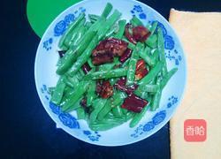 双椒四季豆的做法图解6