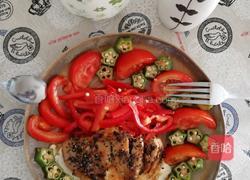 减肥鸡腿肉沙拉的做法图解6