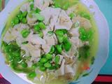 百叶肉末炒青豆子的做法[图]