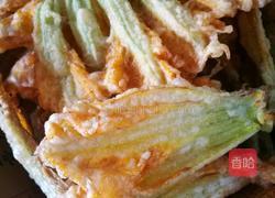 香炸南瓜花的做法图解14