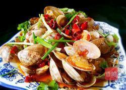 酱爆花甲的做法图解11