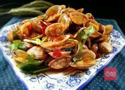 酱爆花甲的做法图解12