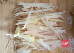 子姜丝炒牛肉的做法图解3