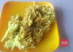 (周末跟香哈学做菜）做得好丑……椒盐金针菇的做法图解9