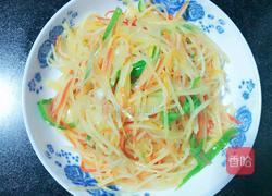 青椒炒土豆丝的做法图解7