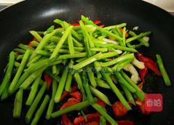 芦笋炒虾球的做法图解9