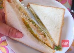 南瓜酱三文治的做法图解17