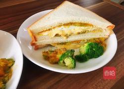 南瓜酱三文治的做法图解23