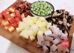 香菇土豆焖饭（砂锅版的做法图解1