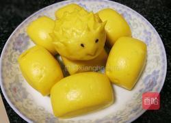 宝宝辅食无糖南瓜馒头的做法图解5