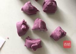 紫薯饼的做法图解4