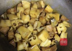 红烧肉炖藕的做法图解7