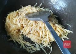 土豆丝太阳煎蛋的做法图解4