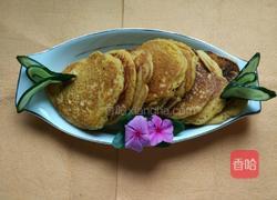奶香玉米饼的做法图解7