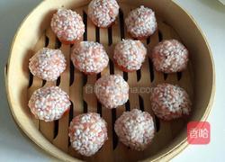 糯米珍珠丸子的做法图解8