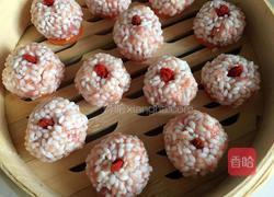 糯米珍珠丸子的做法图解9