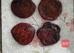 梅花紫薯饼的做法图解6