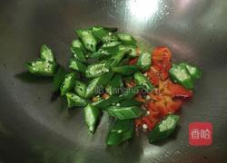 秋葵炒鸡蛋的做法图解9