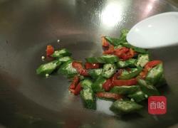 秋葵炒鸡蛋的做法图解10