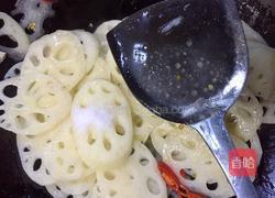 醋溜藕片的做法图解5