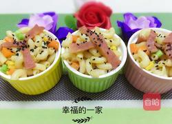 培根炒空心意面的做法图解9