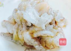 虾仁炒秋葵的做法图解2