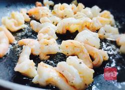 虾仁炒秋葵的做法图解11