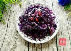 蒜香紫甘蓝的做法图解8