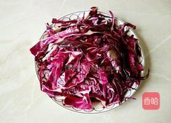 蒜香紫甘蓝的做法图解3