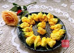 炸丝瓜花的做法图解3