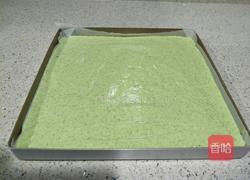 菠菜蛋糕卷的做法图解11