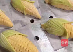 玉米流心包的做法图解5