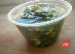 芹菜叶蛋汤的做法图解3