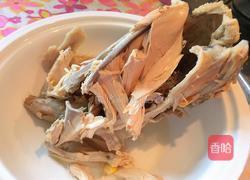 花旗参母鸡汤手工刀切面的做法图解8