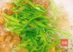 青椒炒肉丝的做法图解5