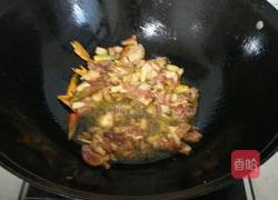 莲菜炒肉的做法图解6