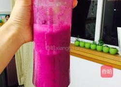 火龙果香蕉汁的做法图解3