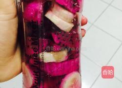 火龙果香蕉汁的做法图解2