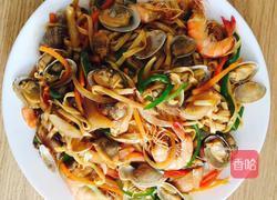 海鲜拌面的做法图解5