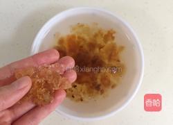 桃胶雪燕皂角米羹的做法图解2