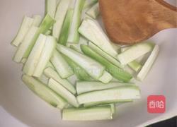 油条丝瓜的做法图解3