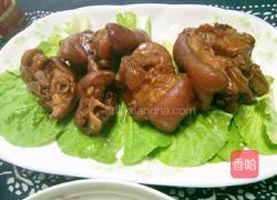 美容养颜花雕猪蹄的做法图解6