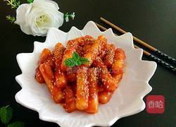 芝士炒年糕的做法图解9